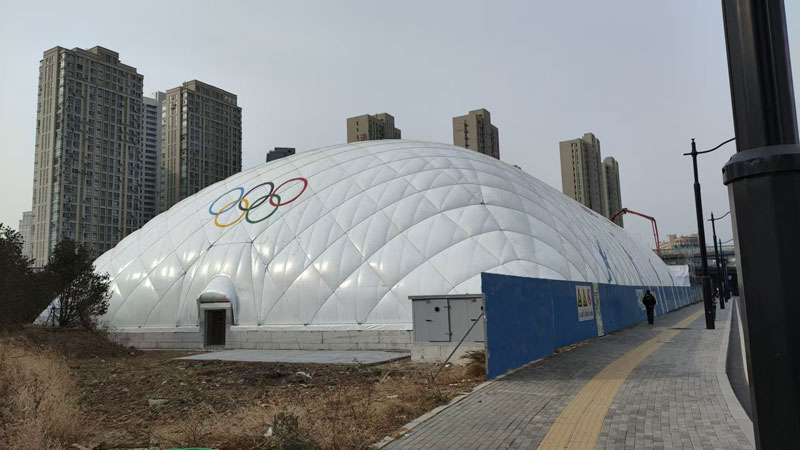 华泰新材料膜结构篷房建筑